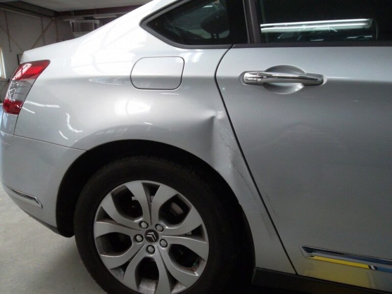 before and after 2 car repair